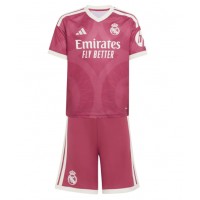 Stroje piłkarskie Real Madrid Koszulka Trzeciej dla dzieci 2026-27 Krótki Rękaw (+ szorty)